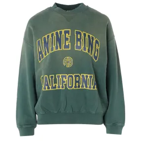 Anine Bing Sweat Jaci vert émeraude