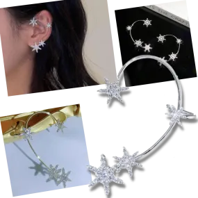 Paire de boucles d'oreilles à clip en zircone