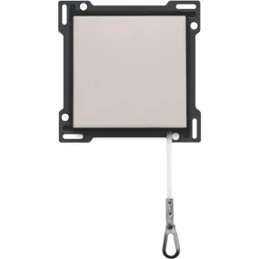 Plaque Centrale Pour Interrupteur à Tirage 16A 250V AC, Gris Clair 